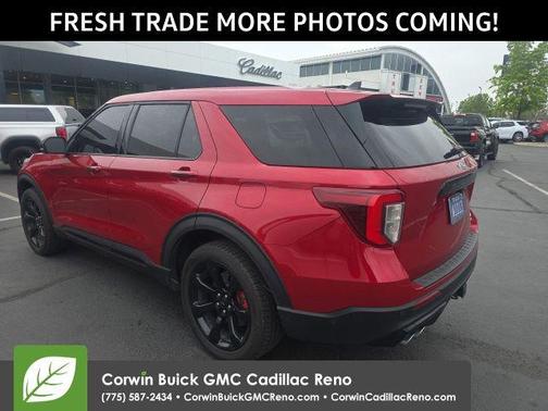 Rapid Red Metallic Tinted Clearcoat 2022 Ford Explorer ST