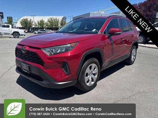 Ruby Flare Pearl 2021 Toyota RAV4 LE