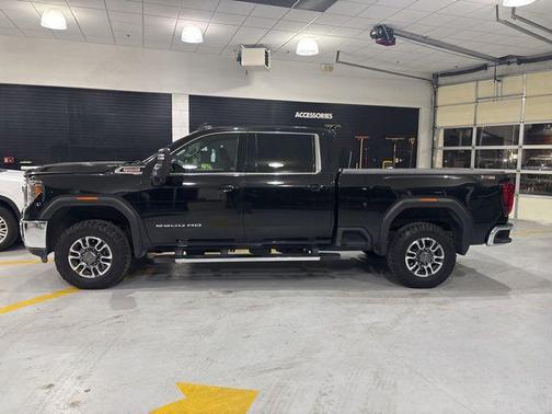 Ebony Twilight Metallic 2022 GMC Sierra 2500 SLE