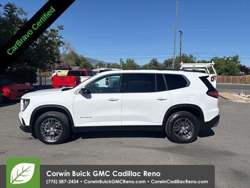 Summit White 2025 GMC Acadia AWD Elevation