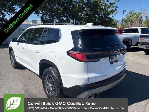 Summit White 2025 GMC Acadia AWD Elevation