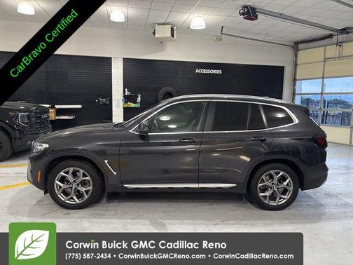Dark Graphite Metallic 2024 BMW X3 xDrive30i