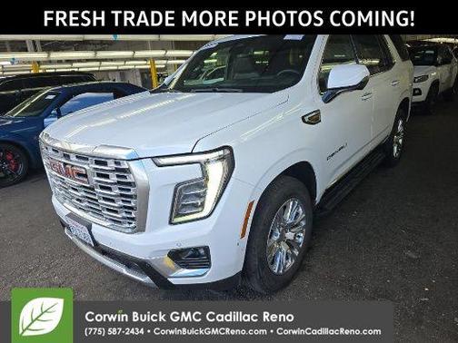 Summit White 2025 GMC Yukon Denali
