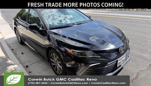 Midnight Black Metallic 2021 Toyota Camry LE