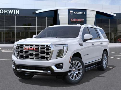 Glacier White Tricoat 2026 GMC Yukon Denali