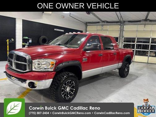 Flame Red 2007 Dodge Ram 2500 SLT Mega Cab