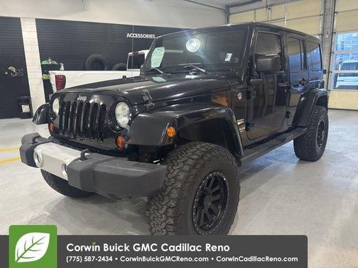 Black Clearcoat 2013 Jeep Wrangler Unlimited Sahara