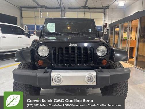 Black Clearcoat 2013 Jeep Wrangler Unlimited Sahara