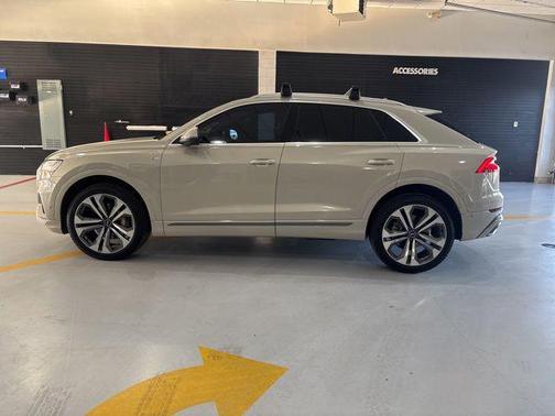 Beige Metallic 2021 Audi Q8 55 Premium Plus