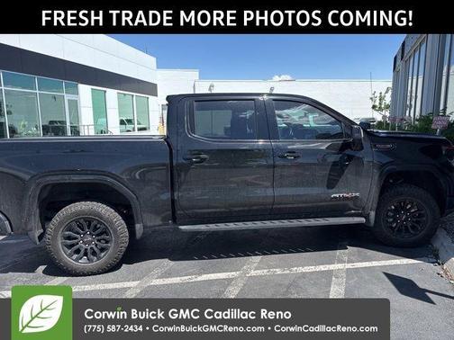 Onyx Black 2022 GMC Sierra 1500 AT4X