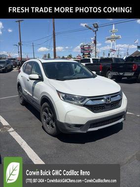 Platinum White Pearl 2019 Honda CR-V EX