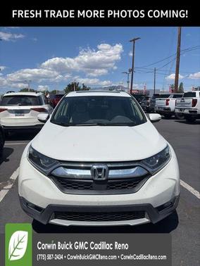 Platinum White Pearl 2019 Honda CR-V EX