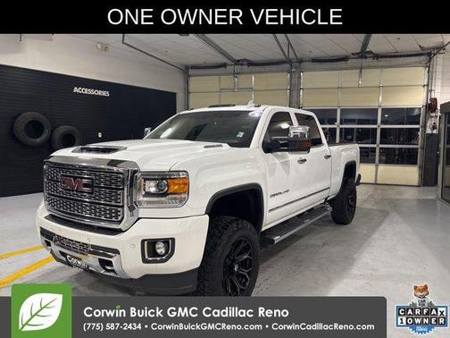 Summit White 2018 GMC Sierra 2500 Denali