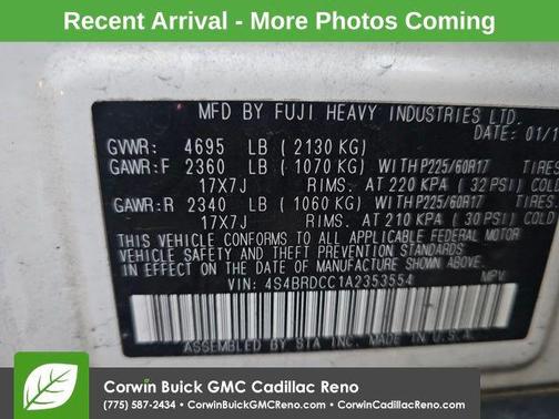 2010 Subaru Outback 3.6 R Premium