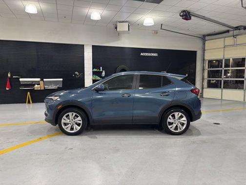Ocean Blue Metallic 2024 Buick Encore GX Preferred