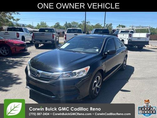Crystal Black Pearl 2017 Honda Accord LX