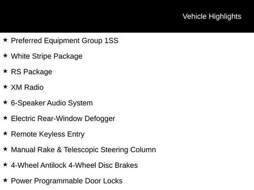 2011 Chevrolet Camaro 1SS