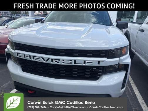 Summit White 2020 Chevrolet Silverado 1500 Custom