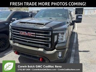 Forest Metallic 2023 GMC Sierra 3500 AT4