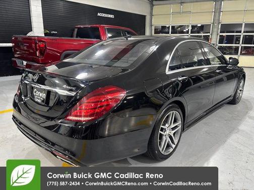 Black 2016 Mercedes-Benz S-Class 4MATIC