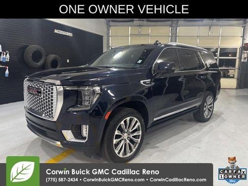 Midnight Blue Metallic 2021 GMC Yukon Denali