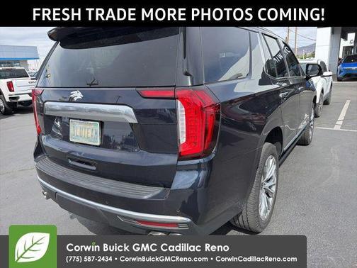 Midnight Blue Metallic 2021 GMC Yukon Denali