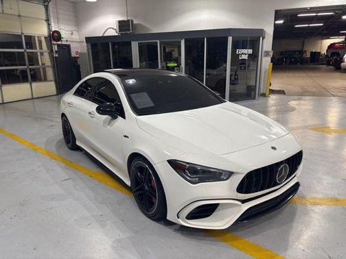 White 2022 Mercedes-Benz AMG CLA 45 AMG CLA 45 4MATIC