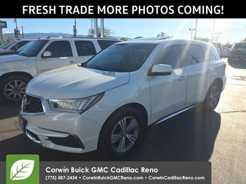 pewter gray metallic 2019 Acura MDX 3.5L
