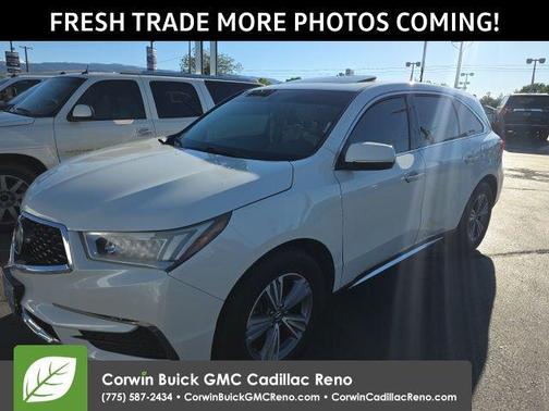 pewter gray metallic 2019 Acura MDX 3.5L