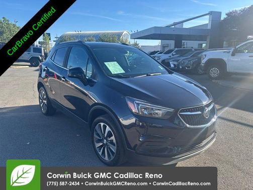 Dark Moon Blue Metallic 2022 Buick Encore Preferred