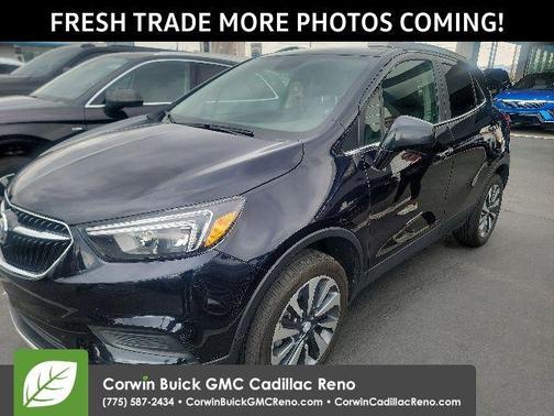 Dark Moon Blue Metallic 2022 Buick Encore Preferred