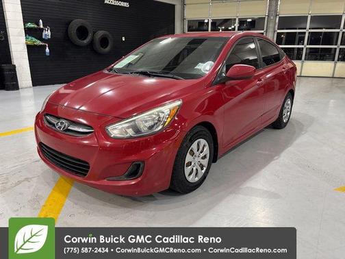 Boston Red Metallic 2016 Hyundai Accent SE