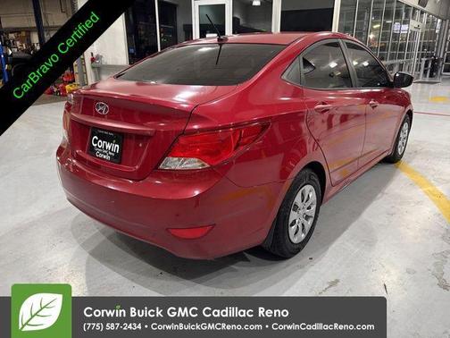 Boston Red Metallic 2016 Hyundai Accent SE