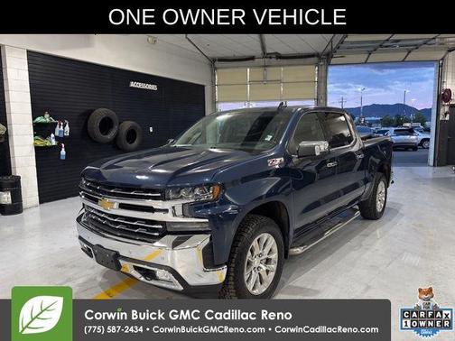 Northsky Blue Metallic 2021 Chevrolet Silverado 1500 LTZ