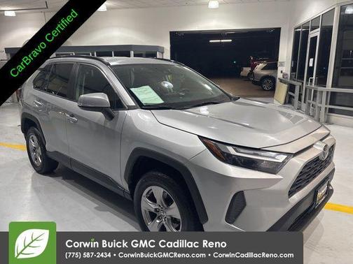 Silver Sky Metallic 2022 Toyota RAV4 XLE