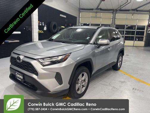 Silver Sky Metallic 2022 Toyota RAV4 XLE