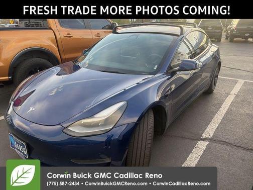 Deep Blue Metallic 2022 Tesla Model 3 Long Range