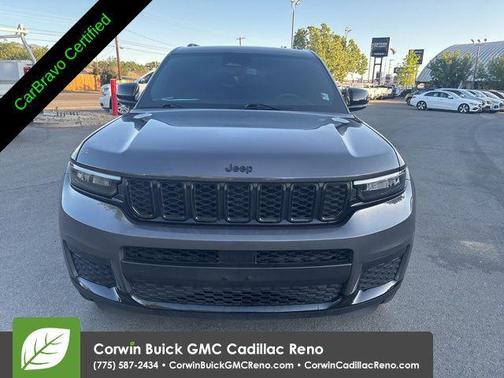 Baltic Gray Metallic Clearcoat 2024 Jeep Grand Cherokee L Altitude