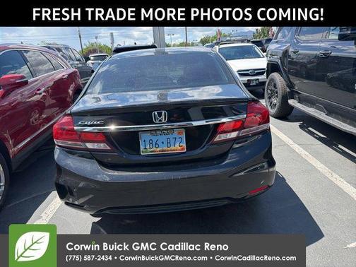 Crystal Black Pearl 2015 Honda Civic LX