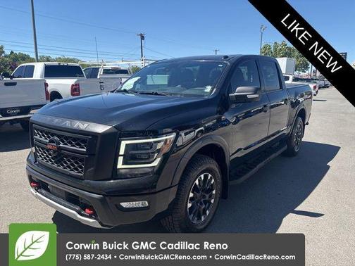 Super Black 2021 Nissan Titan PRO-4X