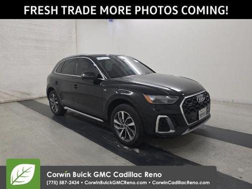 Mythos Black Metallic 2023 Audi Q5 45 S line Premium Plus