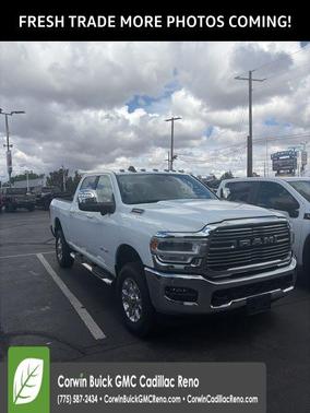 Bright White Clearcoat 2024 RAM 2500 Laramie Crew Cab 4x4 6'4' Box