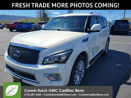 Majestic White 2016 INFINITI QX80 Base