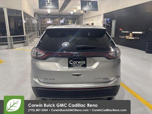 Ingot Silver Metallic 2017 Ford Edge Titanium