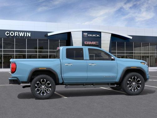Glacier Metallic 2026 GMC Canyon Denali