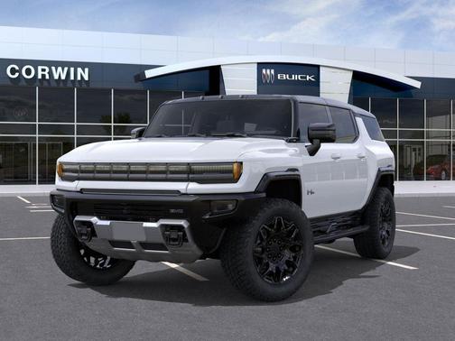 Interstellar White 2026 GMC HUMMER EV SUV 2X