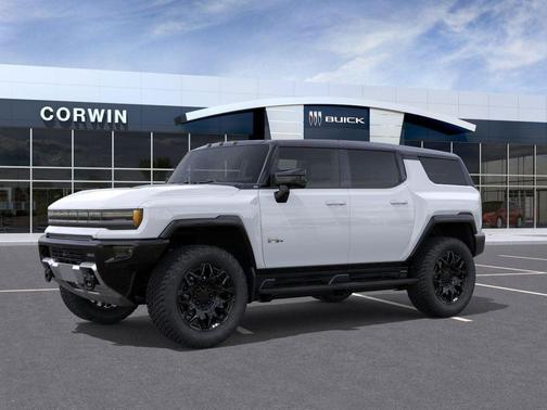 Interstellar White 2026 GMC HUMMER EV SUV 2X