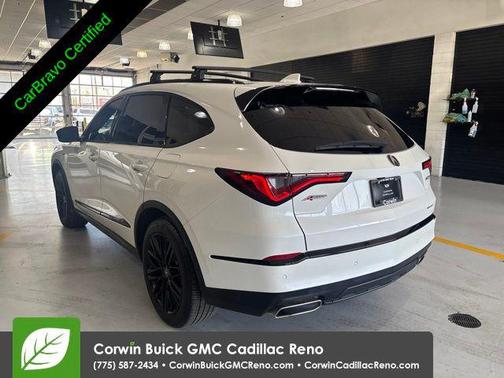 Platinum White Pearl 2025 Acura MDX A-SPEC Advance Package