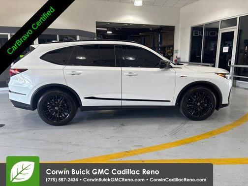 Platinum White Pearl 2025 Acura MDX A-SPEC Advance Package