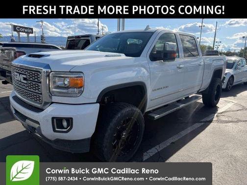 Summit White 2018 GMC Sierra 3500 Denali